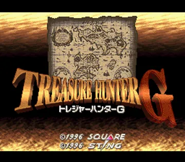 Treasure Hunter G (Japan) screen shot title